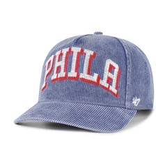 NBA Philadelphia 76ers '47 Reclaim Snow Wash Corduroy Adjustable Hitch Hat