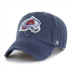 NHL Navy Colorado Avalanche '47 Weathered Clean Up Adjustable Hat