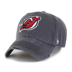 NHL Charcoal New Jersey Devils '47 Weathered Clean Up Adjustable Hat