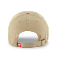 NHL Khaki Detroit Red Wings '47 Logo Clean Up Adjustable Hat