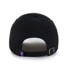 NBA Detroit Pistons '47 Black on Black Clean Up Adjustable Hat