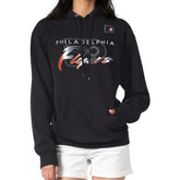 NHL Black Philadelphia Flyers G-III 4Her by Carl Banks Shadow Logo Fleece Pullover Hoodie