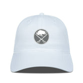 NHL White Buffalo Sabres Levelwear Matrix Slate & Snow Unstructured Adjustable Hat