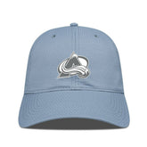 NHL Blue Colorado Avalanche Levelwear Matrix Slate & Snow Unstructured Adjustable Hat
