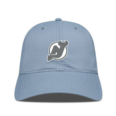 NHL Blue New Jersey Devils Levelwear Matrix Slate & Snow Unstructured Adjustable Hat