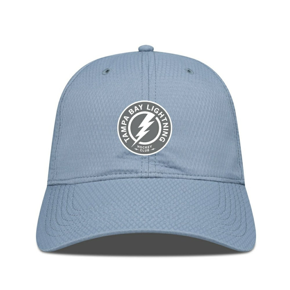 NHL Blue Tampa Bay Lightning Levelwear Matrix Slate & Snow Unstructured Adjustable Hat