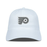 NHL White Philadelphia Flyers Levelwear Matrix Slate & Snow Unstructured Adjustable Hat