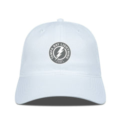 NHL White Tampa Bay Lightning Levelwear Matrix Slate & Snow Unstructured Adjustable Hat