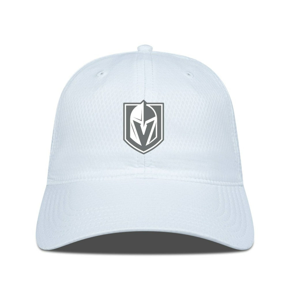 NHL White Vegas Golden Knights Levelwear Matrix Slate & Snow Unstructured Adjustable Hat