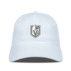 NHL White Vegas Golden Knights Levelwear Matrix Slate & Snow Unstructured Adjustable Hat