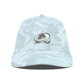 NHL Camo Colorado Avalanche Levelwear Clash Slate & Snow Meshback Flex Hat