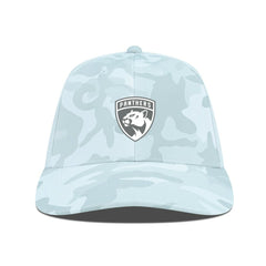 NHL Camo Florida Panthers Levelwear Clash Slate & Snow Meshback Flex Hat