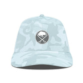 NHL Camo Buffalo Sabres Levelwear Clash Slate & Snow Meshback Flex Hat