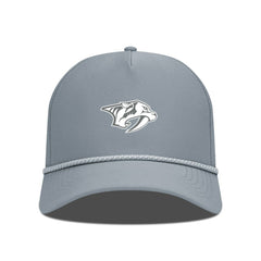 NHL Gray Nashville Predators Levelwear Gordon Slate & Snow Rope Adjustable Hat