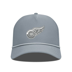 NHL Gray Detroit Red Wings Levelwear Gordon Slate & Snow Rope Adjustable Hat