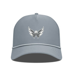 NHL Gray Washington Capitals Levelwear Gordon Slate & Snow Rope Adjustable Hat