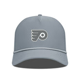 NHL Gray Philadelphia Flyers Levelwear Gordon Slate & Snow Rope Adjustable Hat