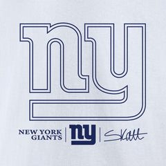 Cam Skattebo Tonal Player Name & Number T-Shirt - New York Giants