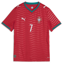 Cristiano Ronaldo Portugal National Team Youth 2026 Home Replica Jersey - Puma Red