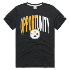 Homage Unisex 2025 Inspire Change Opportunity Tri-Blend T-Shirt - Pittsburgh Steelers