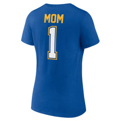 NHL Royal Buffalo Sabres Women's Mother's Day V-Neck T-Shirt