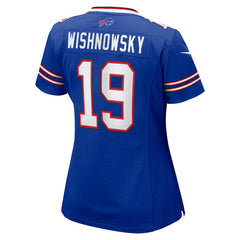 Mitch Wishnowsky Women's Team Game Jersey - Buffalo Bills