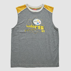 NFL 2000s Pullover Tank - Pittsburgh Steelers