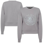 NHL Gray New York Islanders Levelwear Women's Slate & Snow Sponge Tri-Blend Sweatshirt