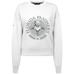 NHL White Florida Panthers Levelwear Women's Slate & Snow Sponge Tri-Blend Sweatshirt