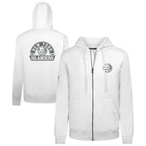 NHL White New York Islanders Levelwear Podium Banner Arch Full-Zip Hoodie