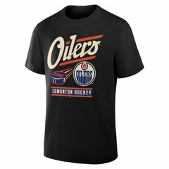 NHL Black Edmonton Oilers Fanatics Legacy T-Shirt