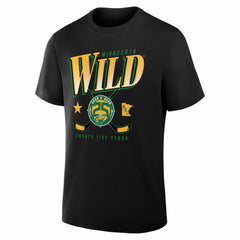 NHL Black Minnesota Wild Fanatics Legacy T-Shirt