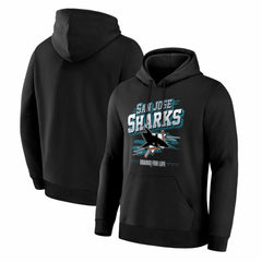 NHL Black San Jose Sharks Fanatics Legacy Hoodie