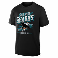 NHL Black San Jose Sharks Fanatics Legacy T-Shirt
