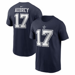 Brandon Aubrey Name & Number T-Shirt - Dallas Cowboys