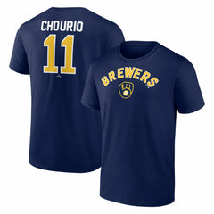 MLB Jackson Chourio Milwaukee Brewers Winning Streak Name & Number T-Shirt
