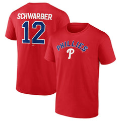 MLB Kyle Schwarber Philadelphia Phillies Winning Streak Name & Number T-Shirt