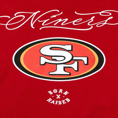 Born x Raised Unisex Fine Line Hoodie - San Francisco 49ers
