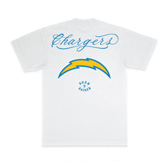 Born x Raised Unisex Fine Line T-Shirt - Los Angeles Chargers