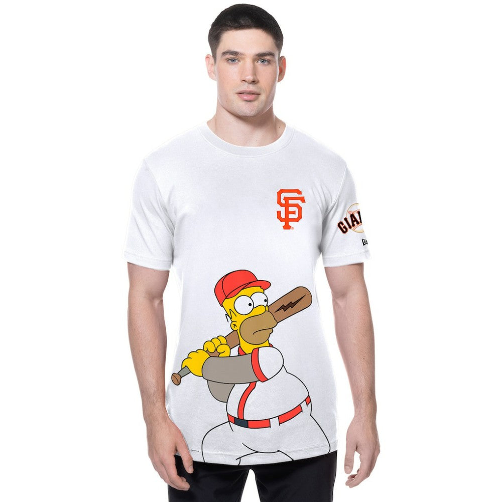 MLB San Francisco Giants New Era MLB x Simpsons Homer Wunderbat SS Tee