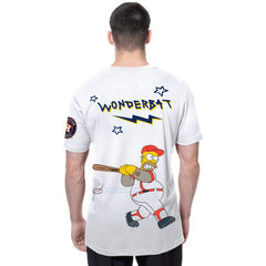 MLB Houston Astros New Era MLB x Simpsons Homer Wonderbat T-Shirt
