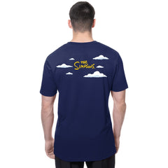 MLB Los Angeles Dodgers New Era MLB x Simpsons 2026 Collab Clouds T-Shirt