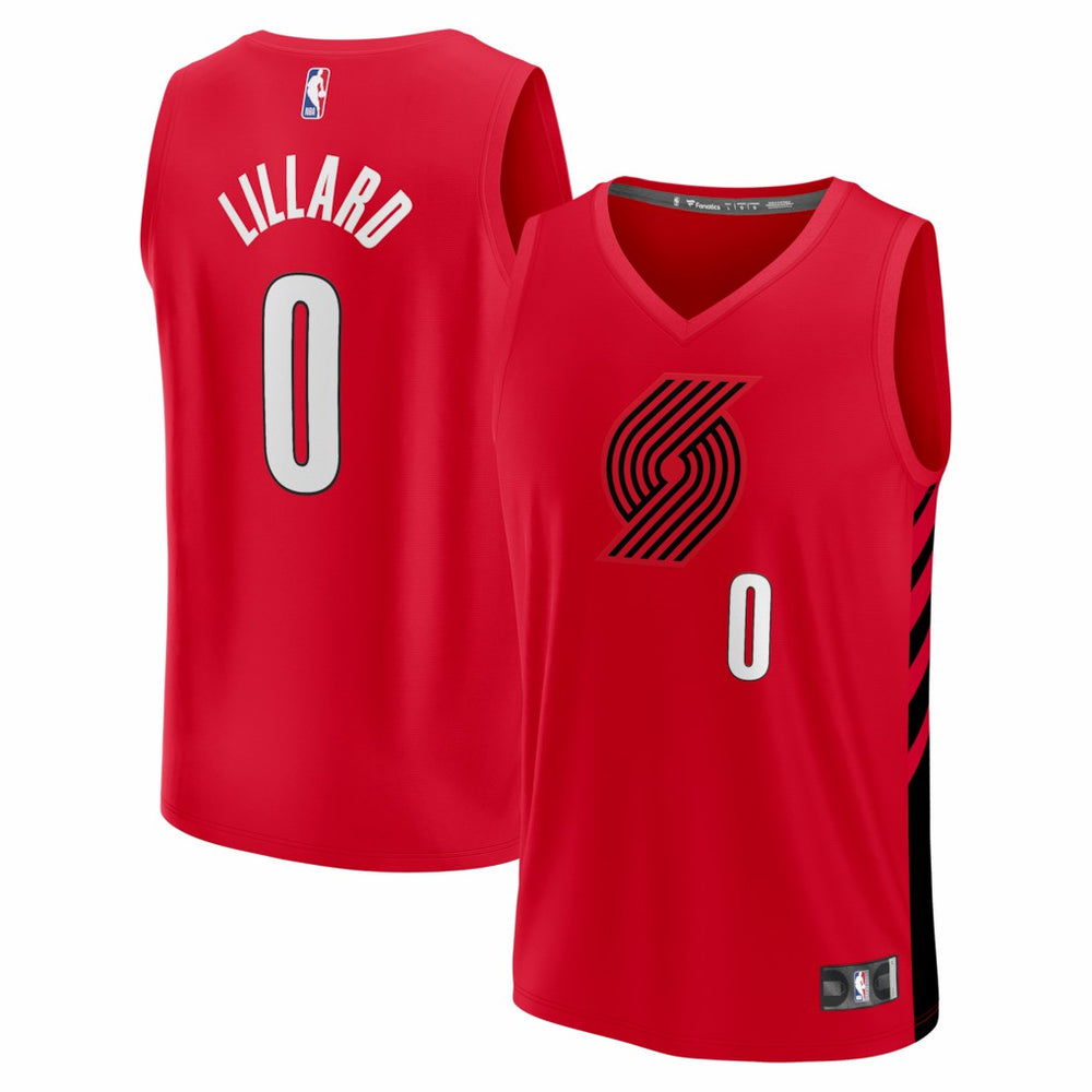 NBA Damian Lillard Portland Trail Blazers Fast Break Replica Jersey