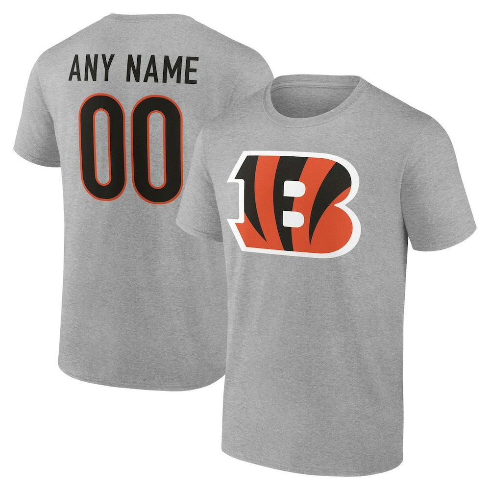 Team Authentic Personalized Name & Number T-Shirt - Cincinnati Bengals