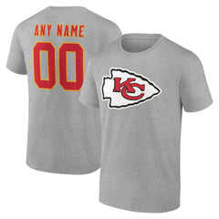 Team Authentic Personalized Name & Number T-Shirt - Kansas City Chiefs