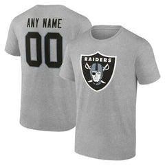 Team Authentic Personalized Name & Number T-Shirt - Las Vegas Raiders