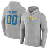 Team Authentic Personalized Name & Number Hoodie - Los Angeles Chargers