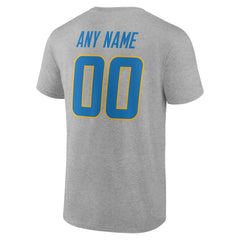 Team Authentic Personalized Name & Number T-Shirt - Los Angeles Chargers