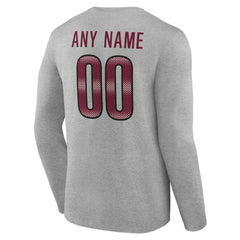 Team Authentic Personalized Name & Number Long Sleeve T-Shirt - Washington Commanders