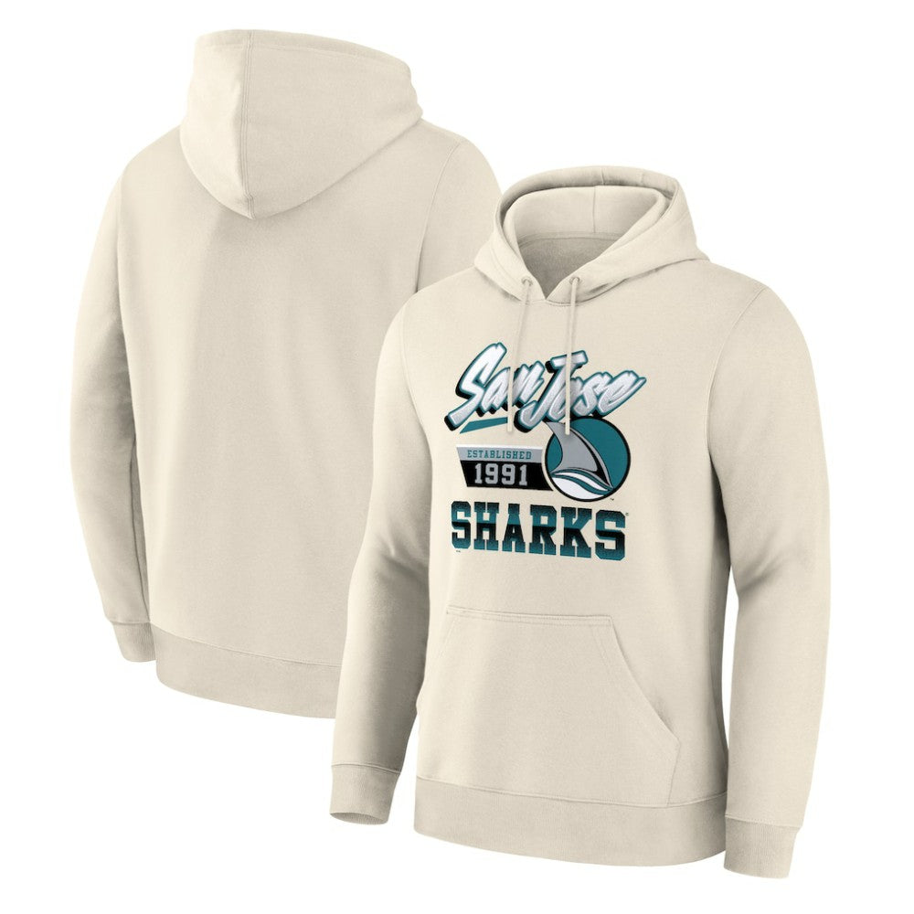 NHL Cream San Jose Sharks Alternate Legacy Hoodie